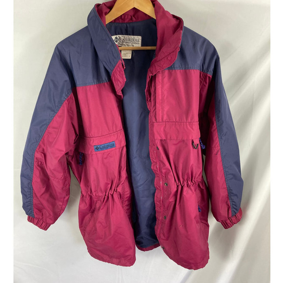 Columbia Womans Pink Purple Coat Size Medium - Picture 1 of 7